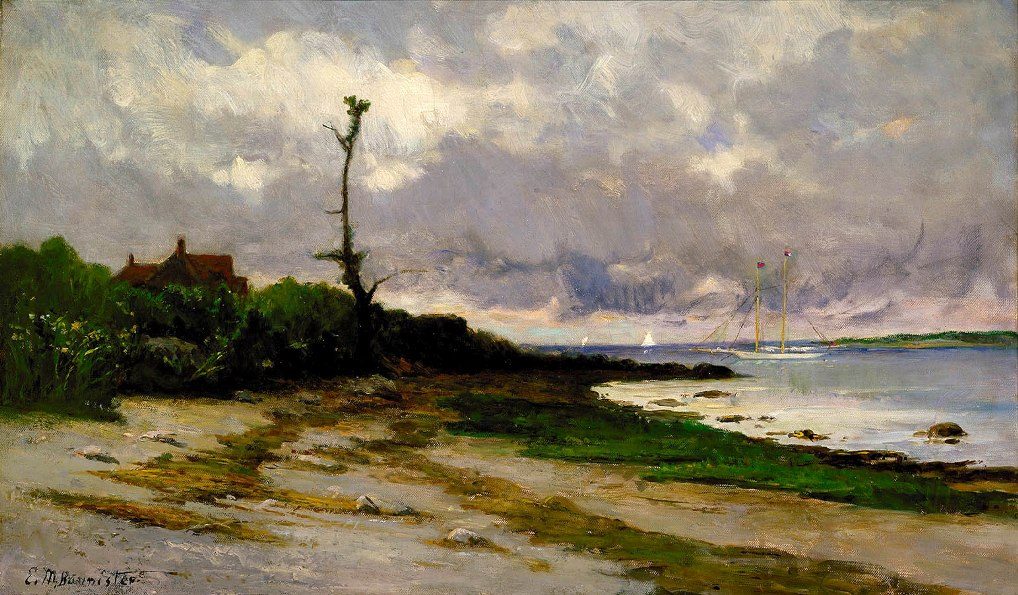 Edward Mitchell Bannister Landscape near Newport, R. I.